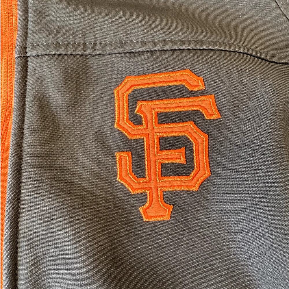 G-III Sports Carl Banks San Francisco Giants Women Black Full Zip Jacket Medium - Picture 2 of 6